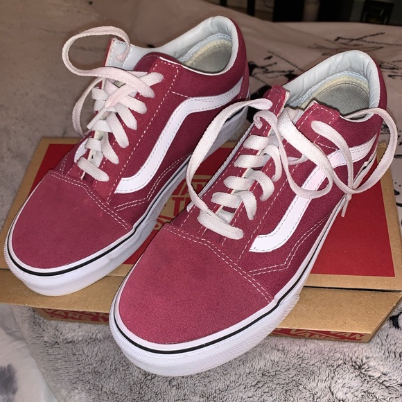 Dry Rose Old Skool Vans - Picture 2 of 5